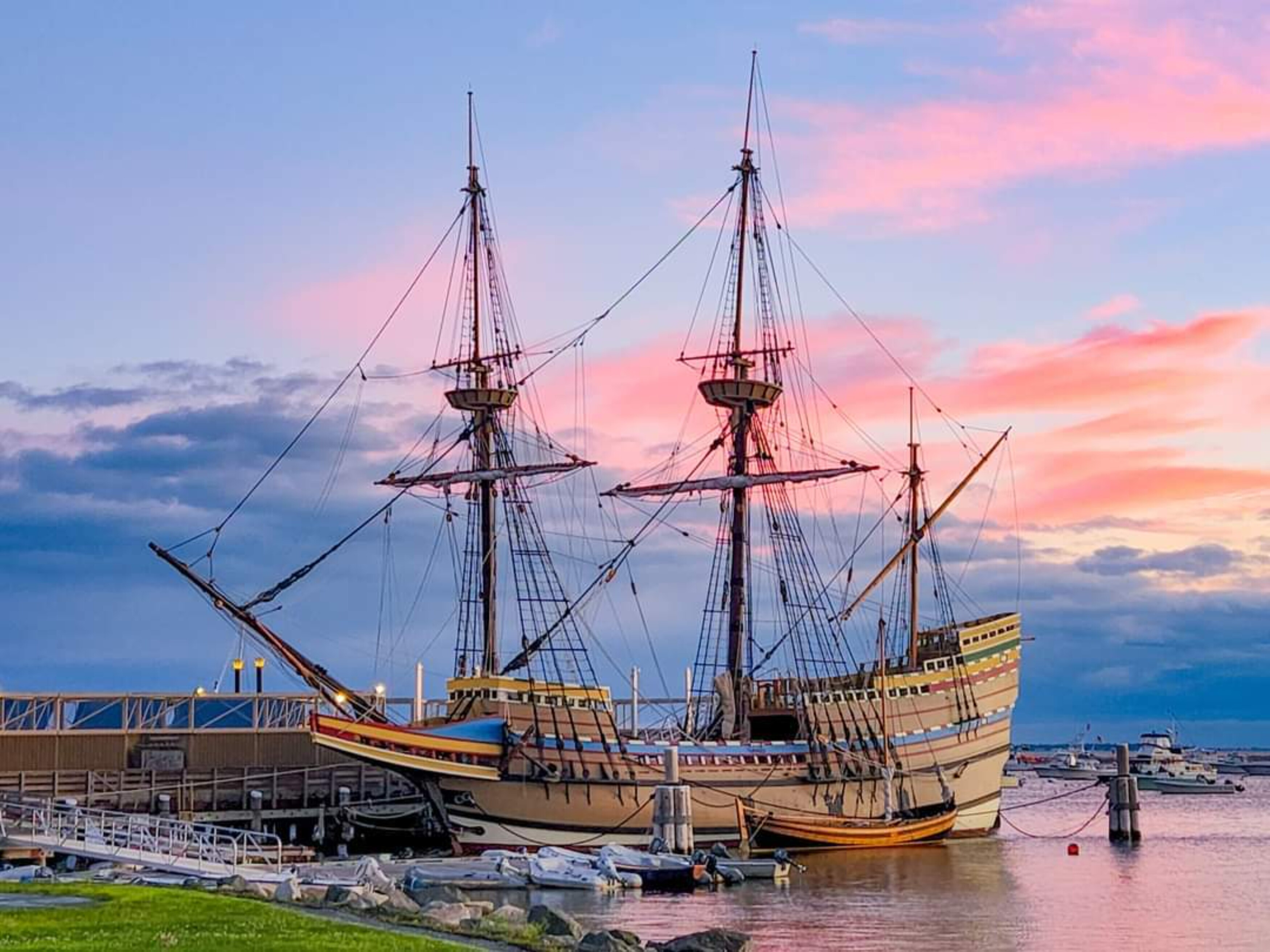 Mayflower Ii Sunrise Resized